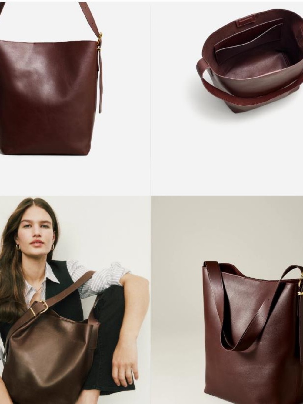 Madewell Essential Bucket Tote